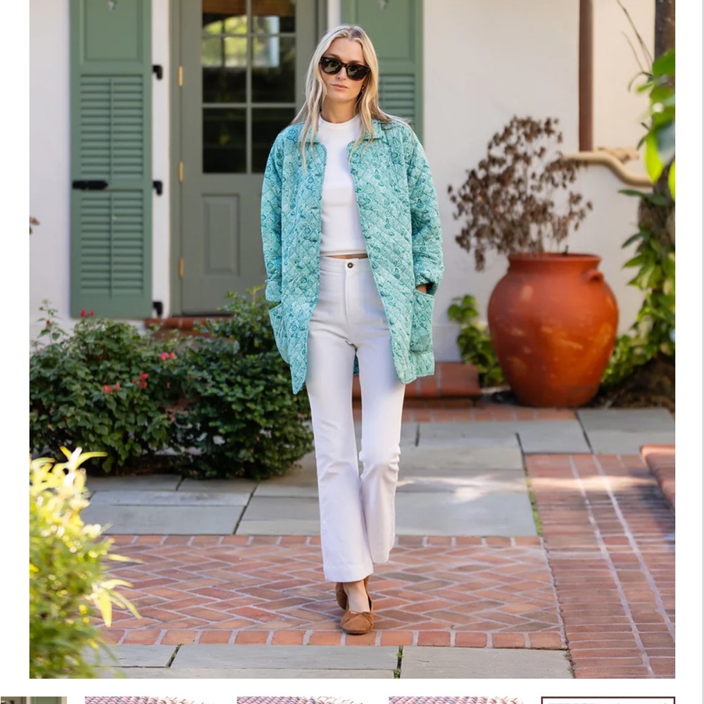SOLD OUT Julia Amory Oversized Dakota in Jade Marbella